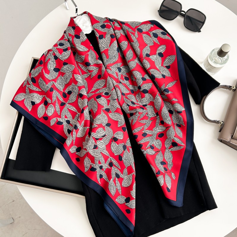 Silk Scarf Square - Kwadratowa apaszka 90 cm, wysokiej jakości