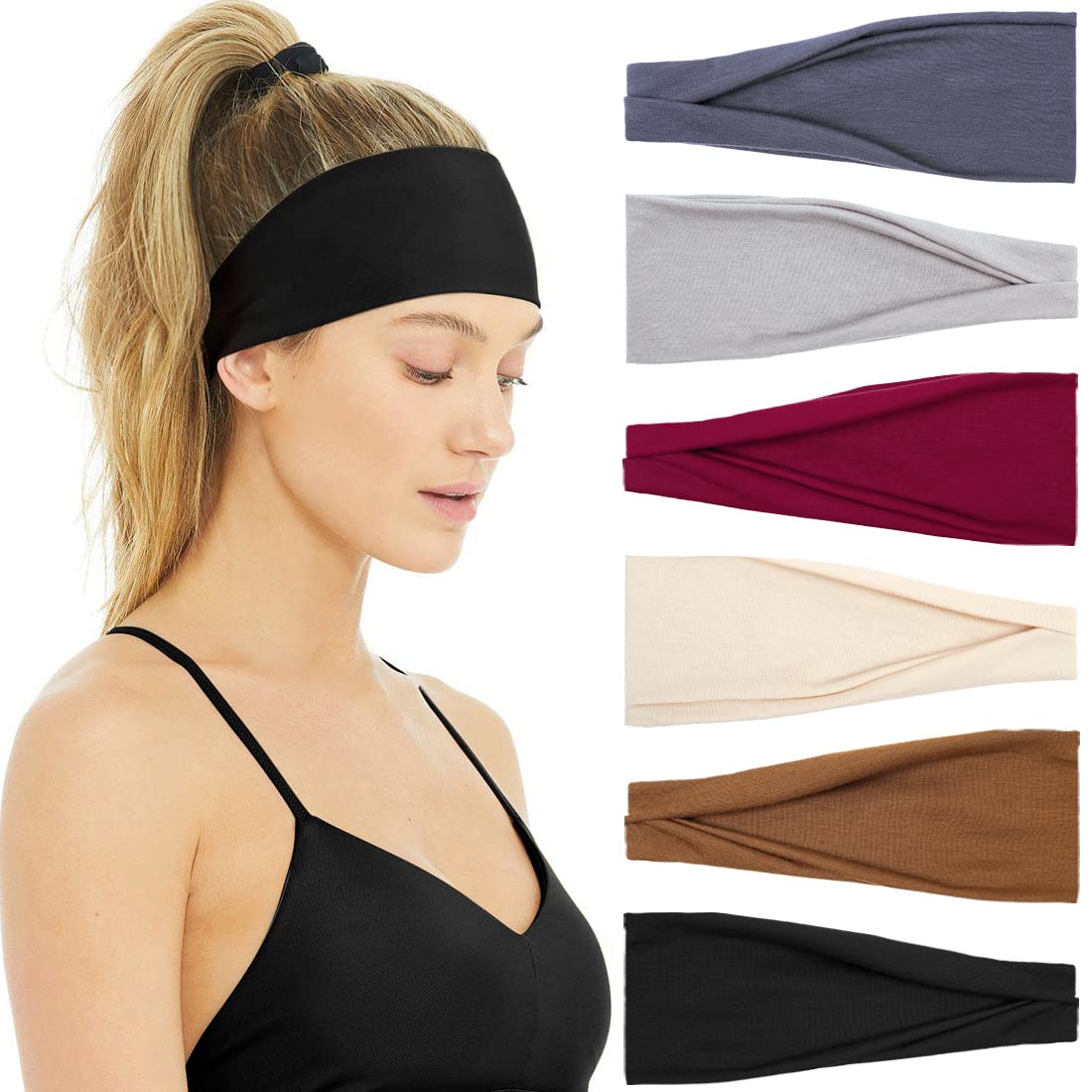 Women'S Yoga Accessories - Opaska dla kobiet antypoślizgowa opaska do