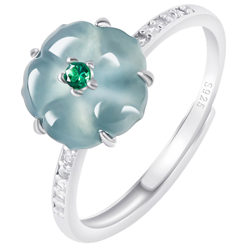 Niebieskie pierścionki z jadei – Women'S Accessories recenzja i cena