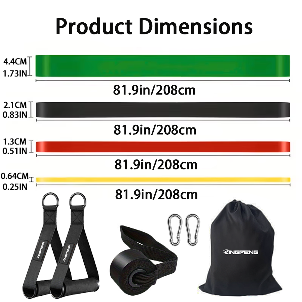 Zestaw 10 gum oporowych w 4 po – Women'S Exercise Accessories recenzja i cena