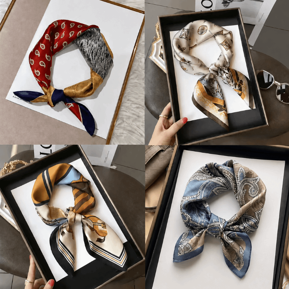 Jedwabna chusta kwadratowa z j – Silk Scarf Square recenzja i cena
