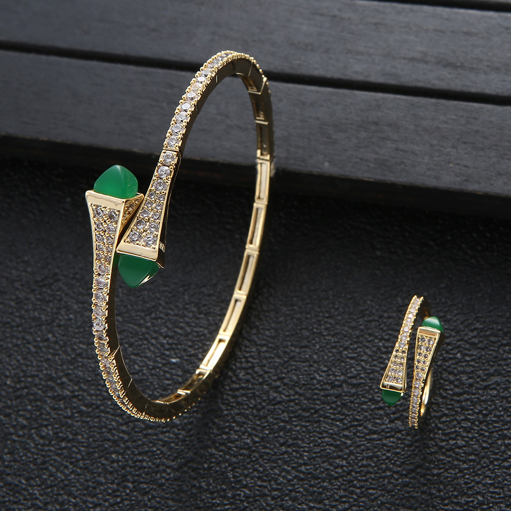 New jerseis damska moda 2 szt. – Resin Bangle Bracelet recenzja i cena