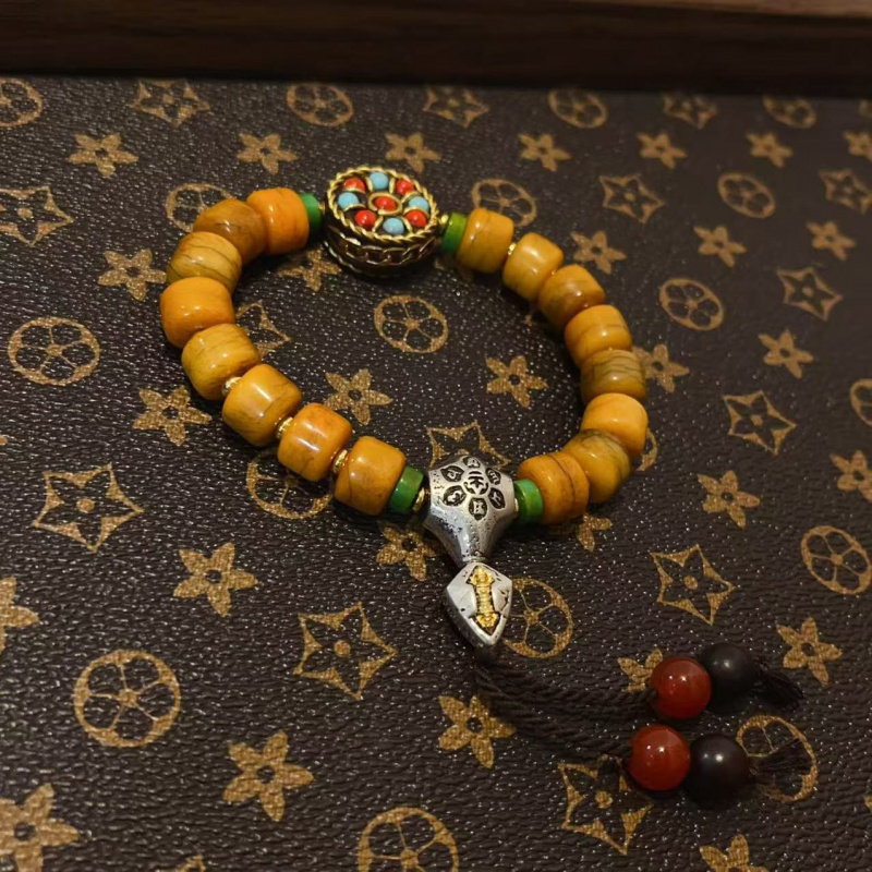 Yak Bone Dopasowane bransoletk – Women Accessories Nepal recenzja i cena