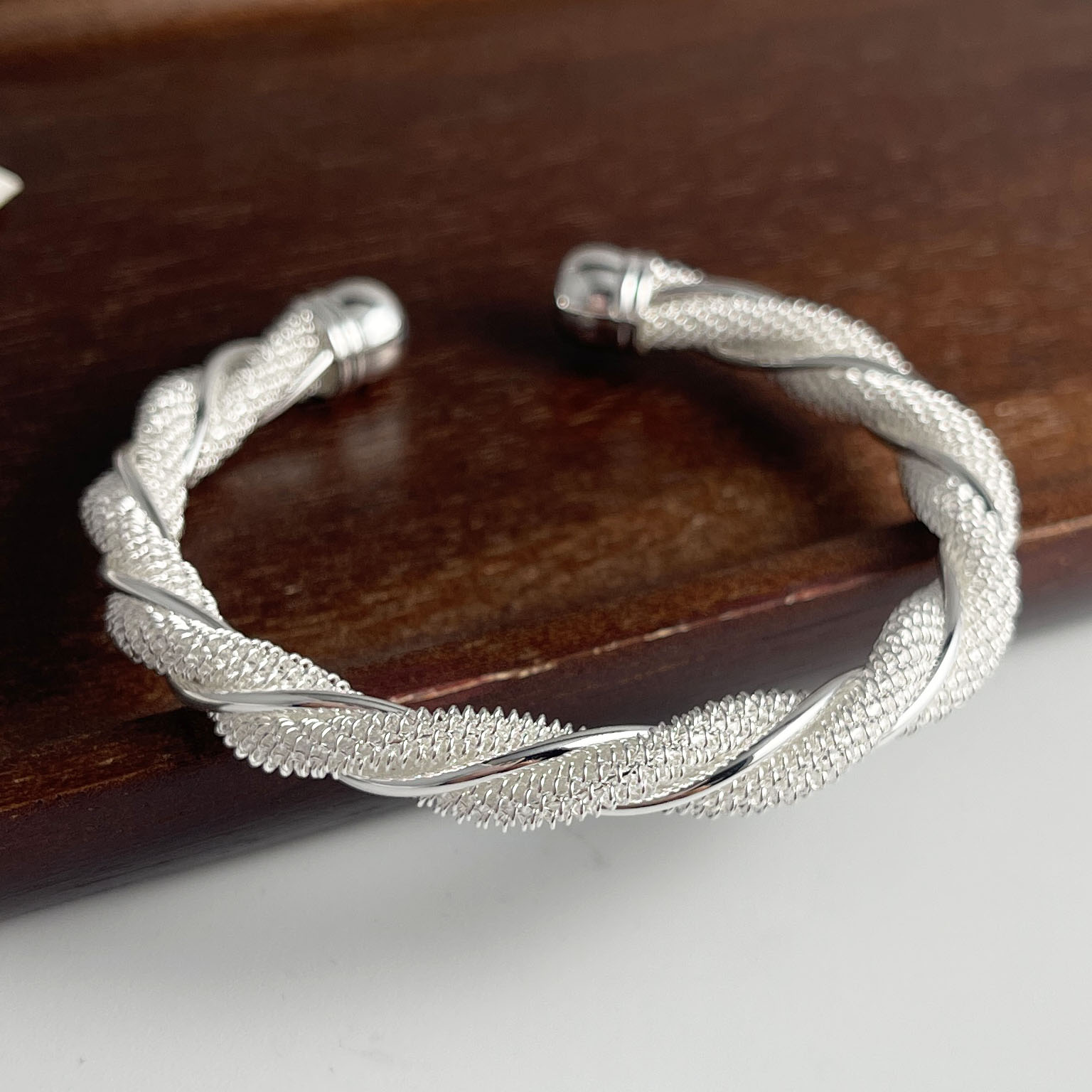 Bransoletka Retro ze Srebra Pr – Resin Bangle Bracelet recenzja i cena