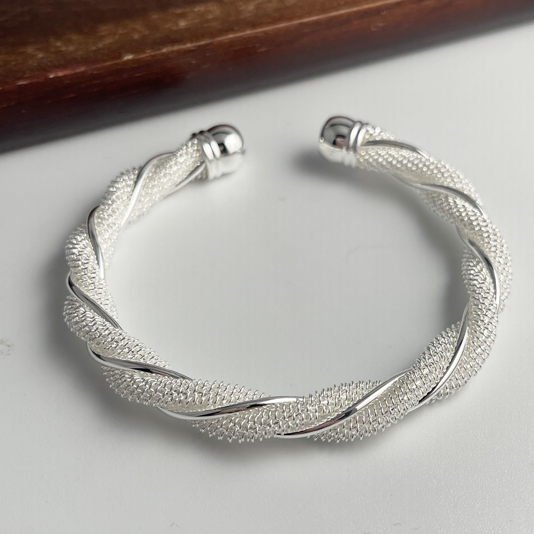 Bransoletka Retro ze Srebra Pr – Resin Bangle Bracelet recenzja i cena