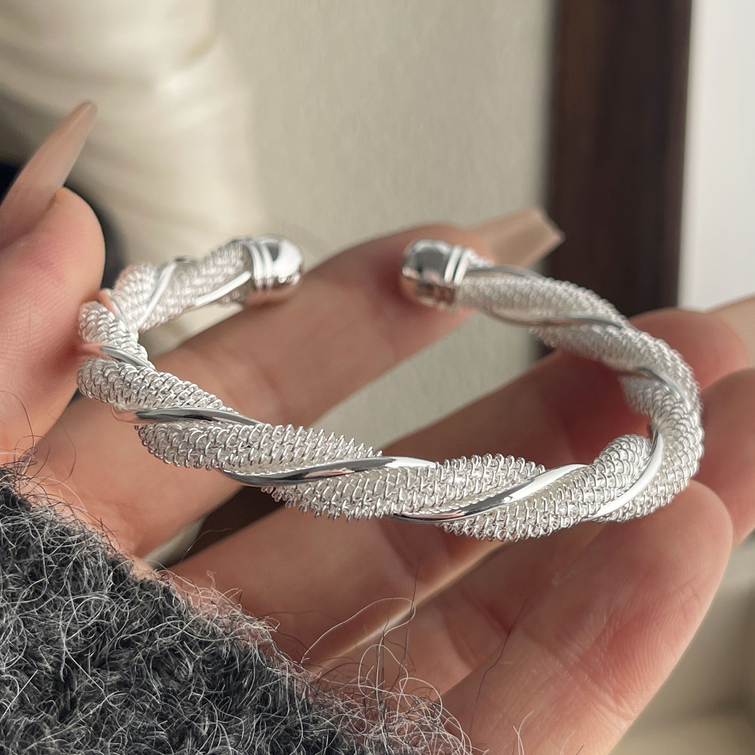 Bransoletka Retro ze Srebra Pr – Resin Bangle Bracelet recenzja i cena