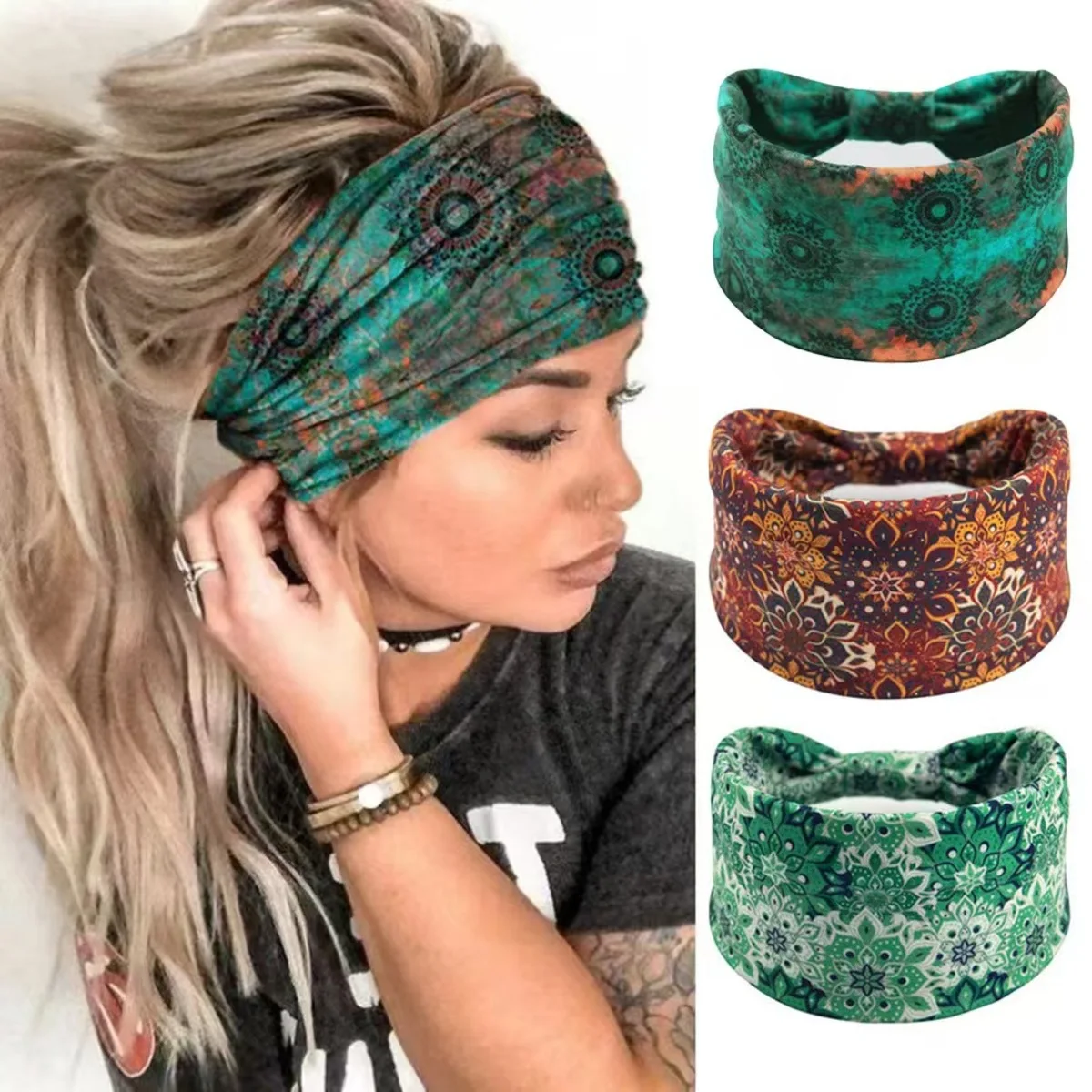🌸 Opaska na głowę w stylu boho – Women'S Yoga Accessories recenzja i cena