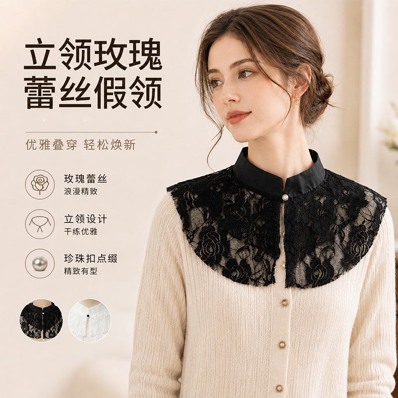 Elegancki koronkowy kwiatowy s – Women'S Accessories recenzja i cena