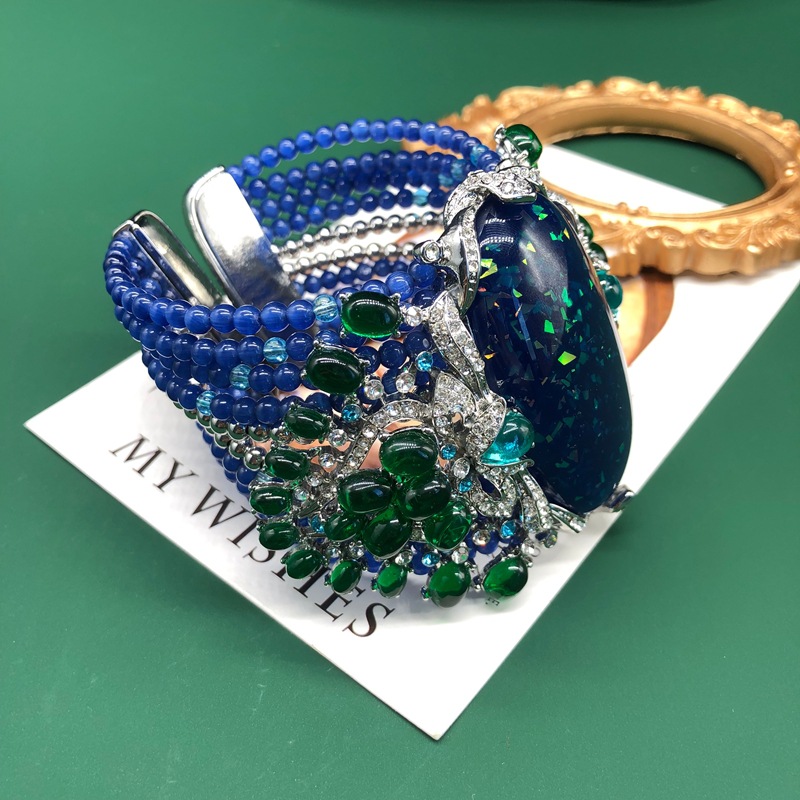 Luksusowa, vintage'owa, masywn – Resin Bangle Bracelet recenzja i cena
