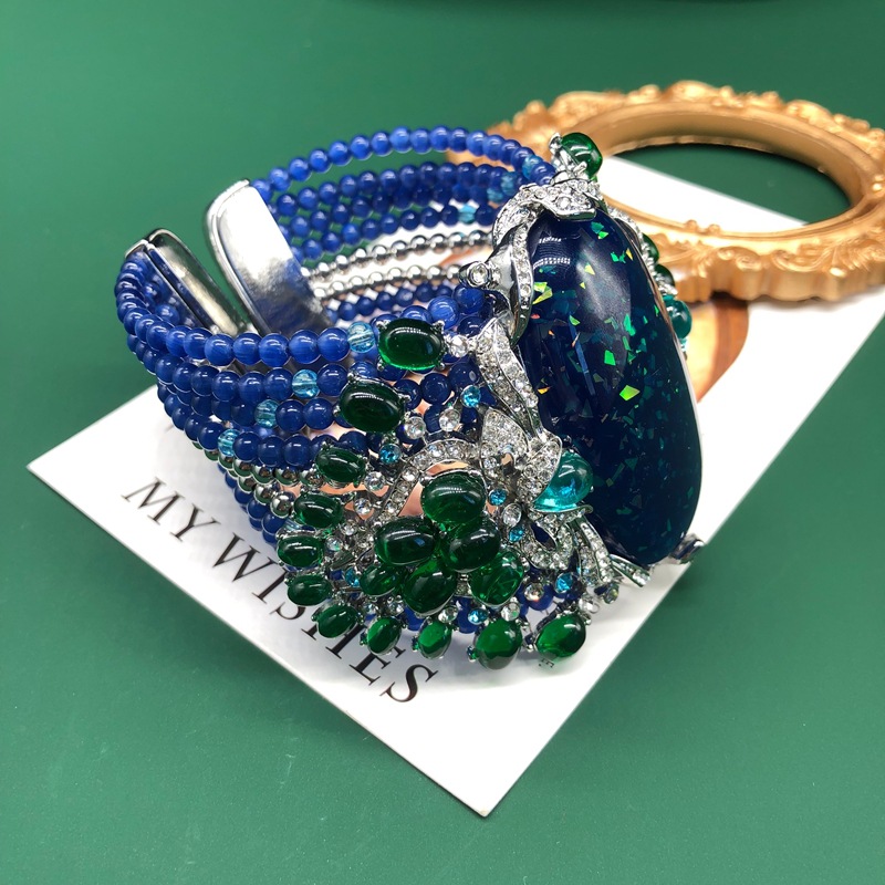 Luksusowa, vintage'owa, masywn – Resin Bangle Bracelet recenzja i cena