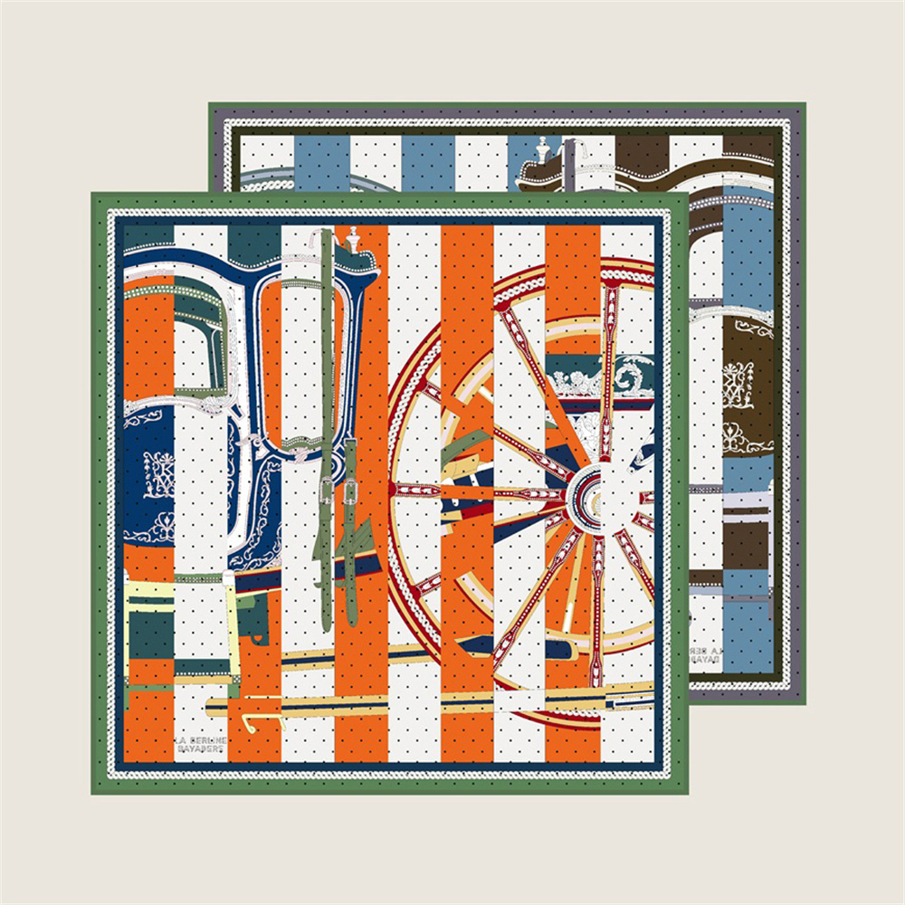 POBING ręcznie walcowany jedwa – Silk Scarf Square recenzja i cena
